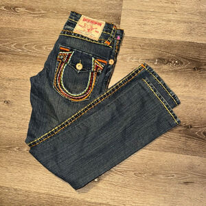 True Religion Billy Supert Straight Leg Jeans Size 26